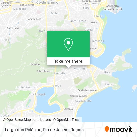 Largo dos Palácios map