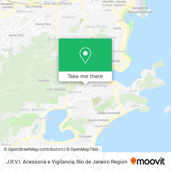Mapa J.R.V.I. Acessoria e Vigilancia