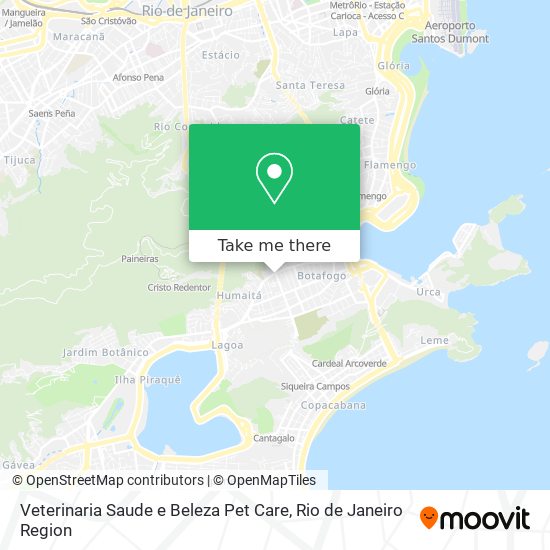 Veterinaria Saude e Beleza Pet Care map