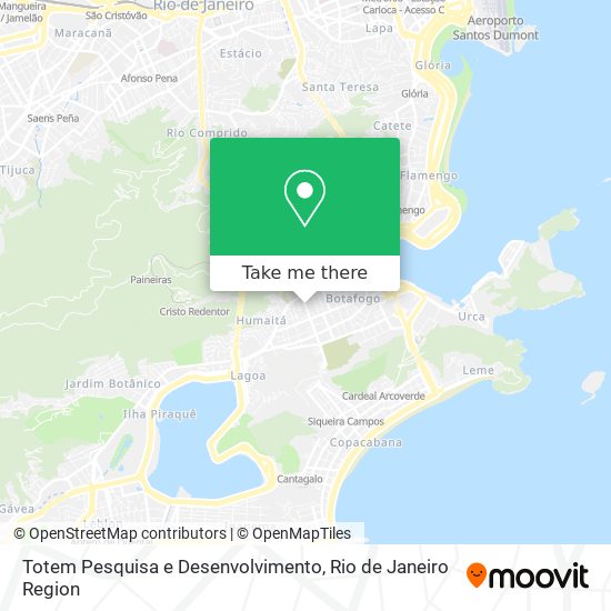 Mapa Totem Pesquisa e Desenvolvimento