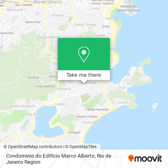 Mapa Condomínio do Edifício Marco Alberto