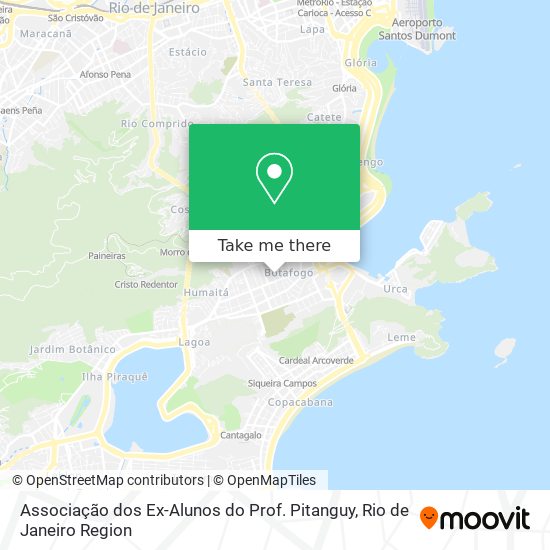 Associação dos Ex-Alunos do Prof. Pitanguy map