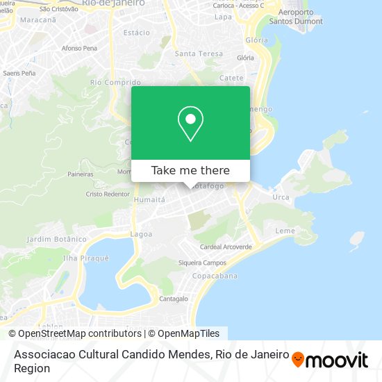 Mapa Associacao Cultural Candido Mendes