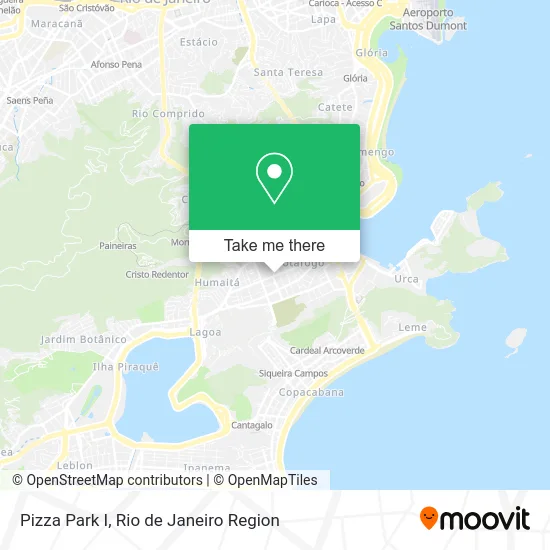 Pizza Park I map
