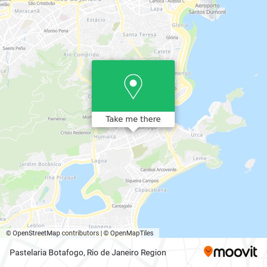 Pastelaria Botafogo map