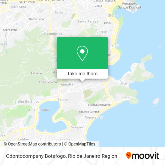 Odontocompany Botafogo map