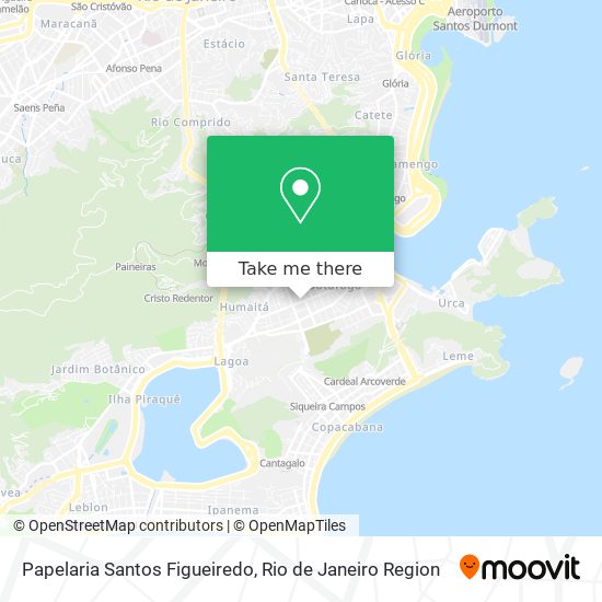 Mapa Papelaria Santos Figueiredo