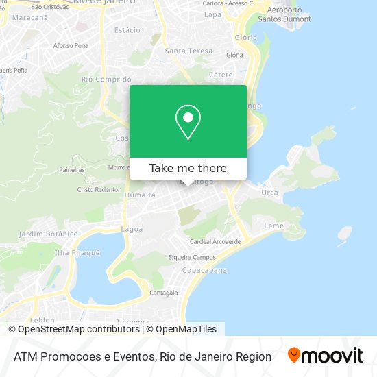 Mapa ATM Promocoes e Eventos