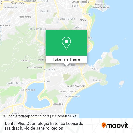 Dental Plus Odontologia Estética Leonardo Frajdrach map