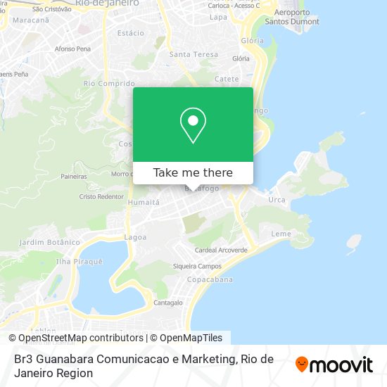 Mapa Br3 Guanabara Comunicacao e Marketing