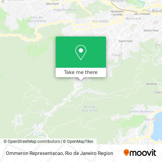 Mapa Ommeron Representacao