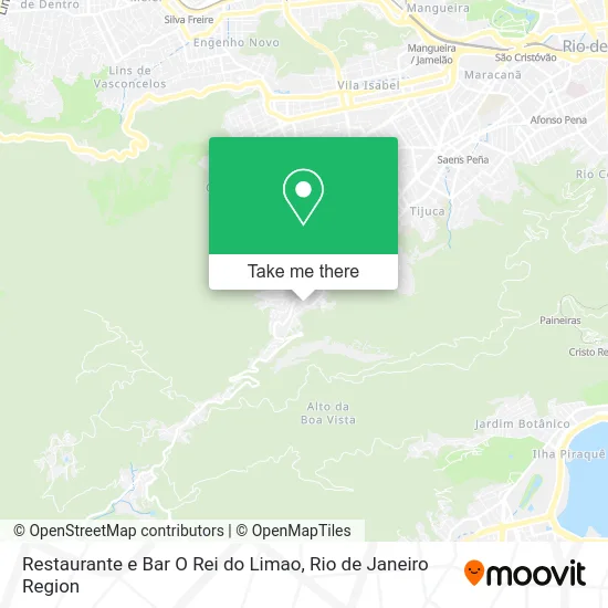 Restaurante e Bar O Rei do Limao map