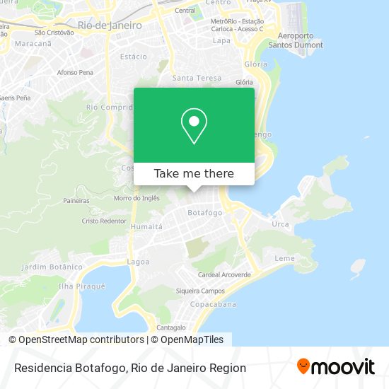 Residencia Botafogo map