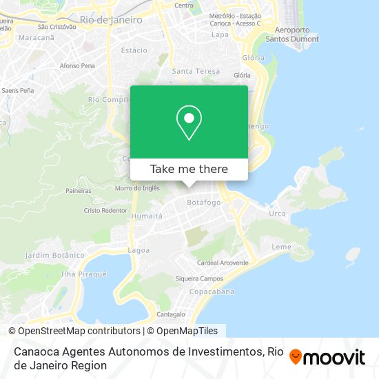 Canaoca Agentes Autonomos de Investimentos map