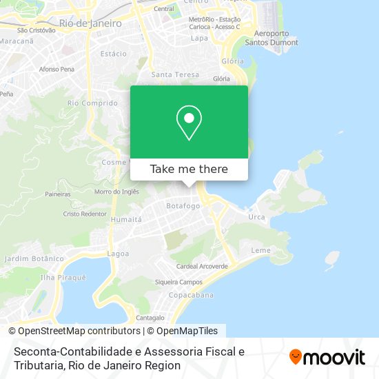 Mapa Seconta-Contabilidade e Assessoria Fiscal e Tributaria