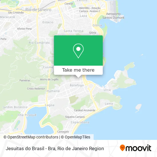 Jesuitas do Brasil - Bra map