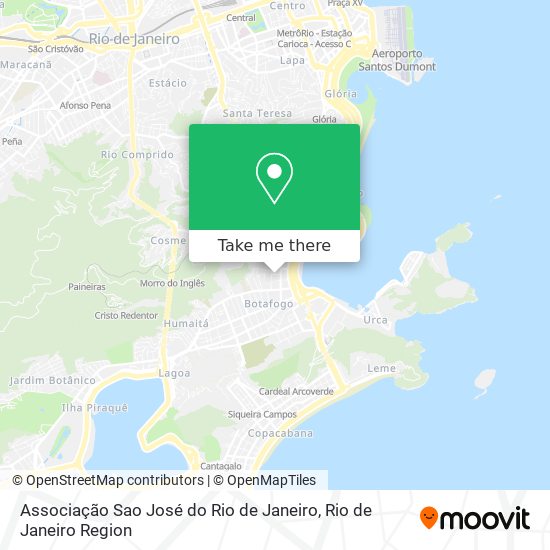 Associação Sao José do Rio de Janeiro map