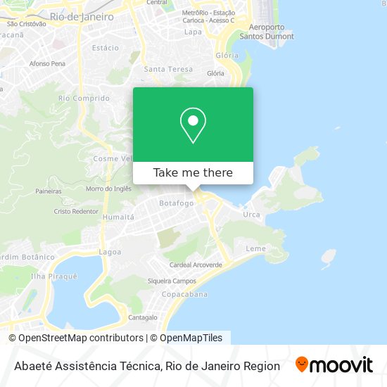 Abaeté Assistência Técnica map