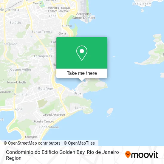 Condominio do Edificio Golden Bay map