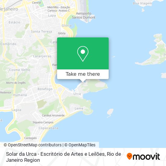 Solar da Urca - Escritório de Artes e Leilões map