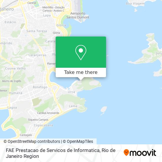 FAE Prestacao de Servicos de Informatica map