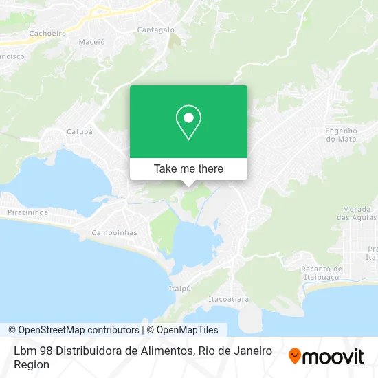 Lbm 98 Distribuidora de Alimentos map
