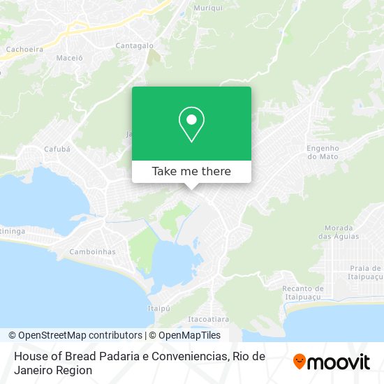 House of Bread Padaria e Conveniencias map