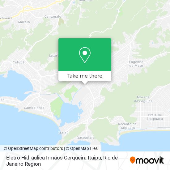 Elétro Hidráulica Irmãos Cerqueira Itaipu map