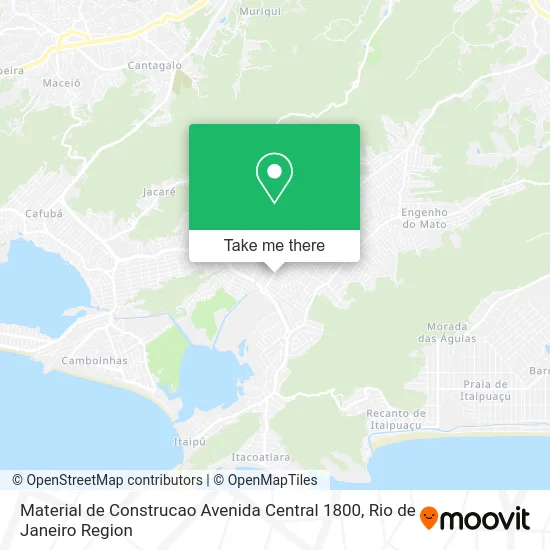 Material de Construcao Avenida Central 1800 map