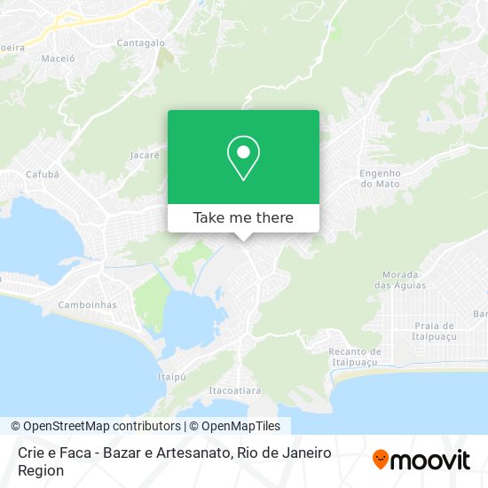 Crie e Faca - Bazar e Artesanato map