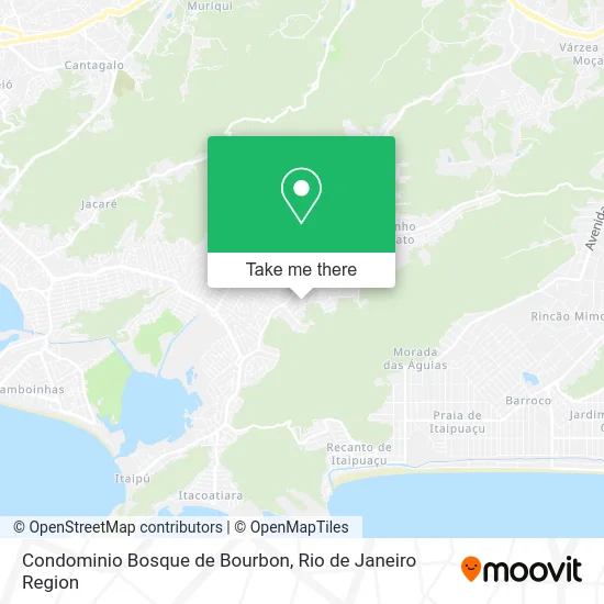 Condominio Bosque de Bourbon map