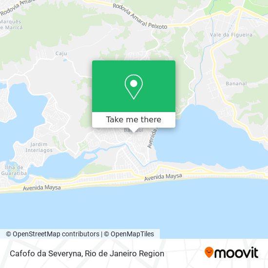 Cafofo da Severyna map