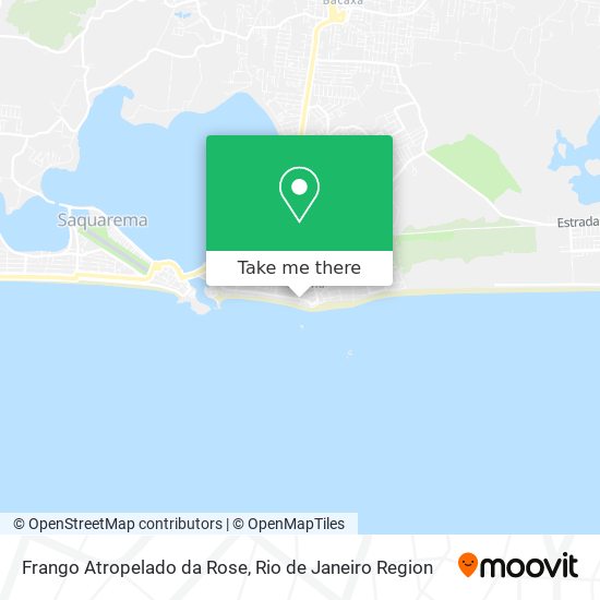 Frango Atropelado da Rose map