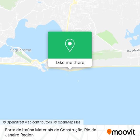 Forte de Itaúna Materiais de Construção map