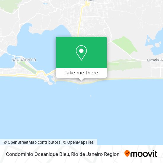 Condominio Oceanique Bleu map