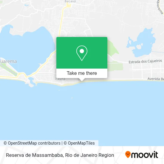 Reserva de Massambaba map