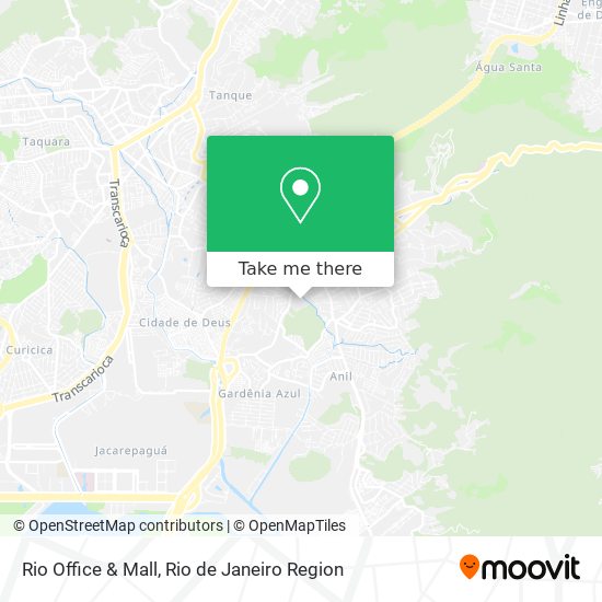 Mapa Rio Office & Mall