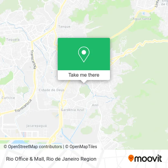 Rio Office & Mall map