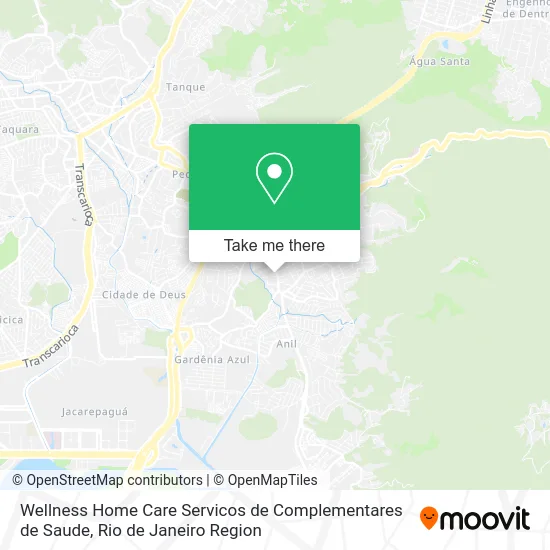 Wellness Home Care Servicos de Complementares de Saude map