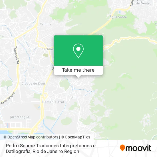 Pedro Seume Traducoes Interpretacoes e Datilografia map