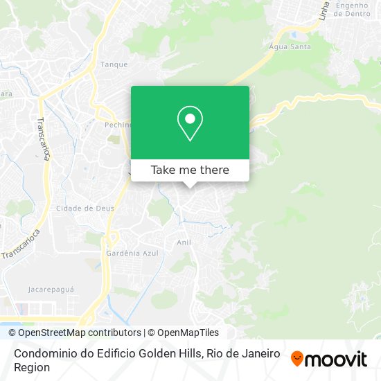 Condominio do Edificio Golden Hills map