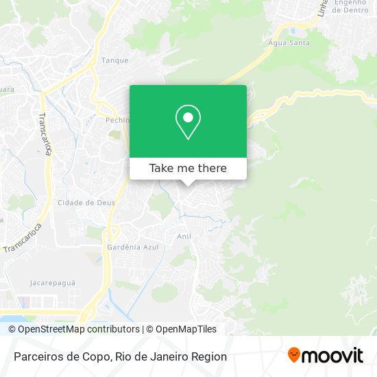 Parceiros de Copo map