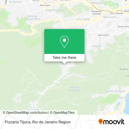 Pizzaria Tijuca map