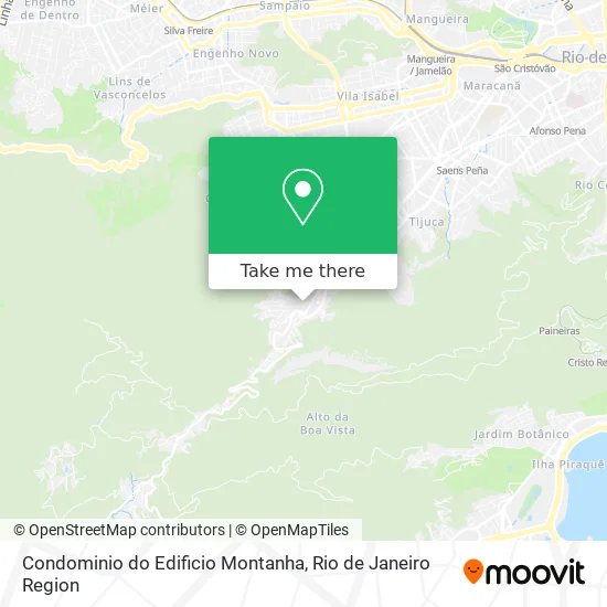Condominio do Edificio Montanha map