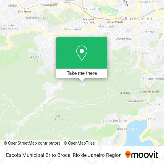 Escola Municipal Brito Broca map