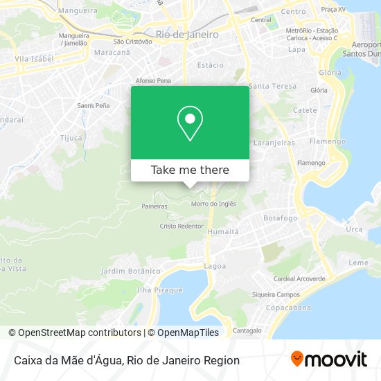 Caixa da Mãe d'Água map