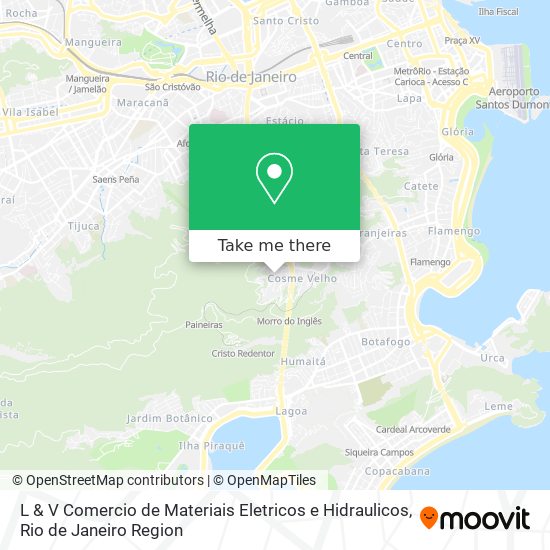 L & V Comercio de Materiais Eletricos e Hidraulicos map