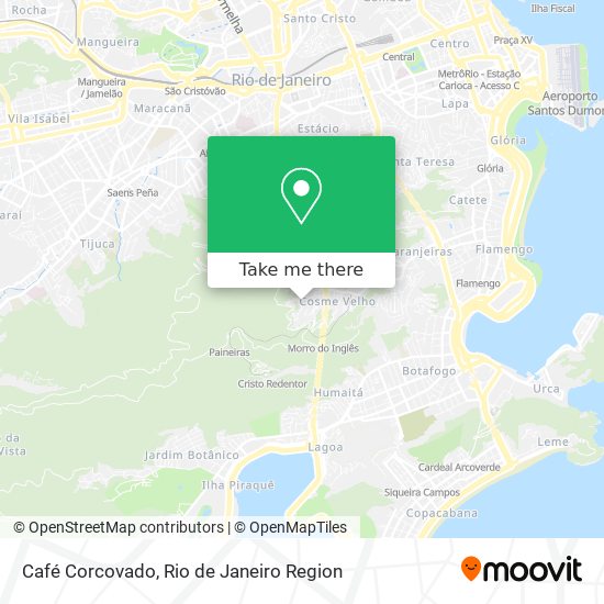 Café Corcovado map
