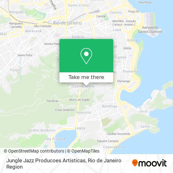 Mapa Jungle Jazz Producoes Artisticas