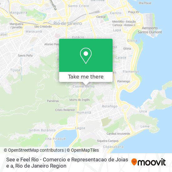 See e Feel Rio - Comercio e Representacao de Joias e a map